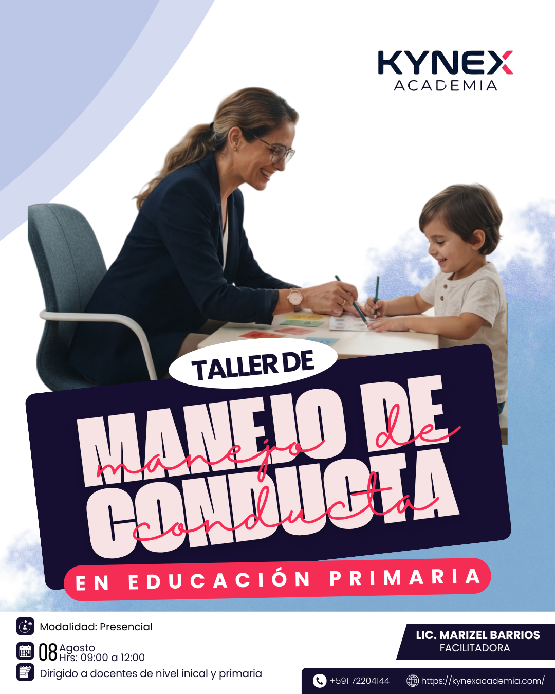 Curso corto de Manejo de Conducta en Educación Inicial y Primaria